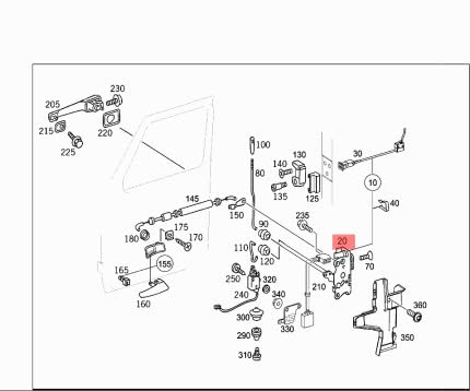 Passend für MERCEDES-BENZ G-KLASSE W463 Türschloss vorne rechts LHD A4637200435 Passend für MERCEDES-BENZ G-KLASSE W463 Türschloss vorne rechts LHD A4637200435 von gtvtrading