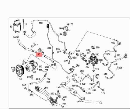 Passend für MERCEDES-BENZ GL X166 Ölbehälter-Ansaugschlauch A1663200355 Passend für MERCEDES-BENZ GL X166 Ölbehälter-Ansaugschlauch A1663200355 von gtvtrading