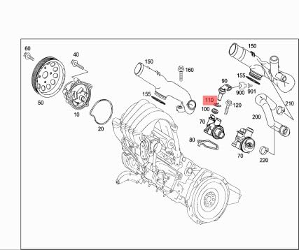 Passend für MERCEDES-BENZ GLA H247 Kühlmitteltemperatursensor-Klemme A0089889178 Passend für MERCEDES-BENZ GLA H247 Kühlmitteltemperatursensor-Klemme A0089889178 von gtvtrading