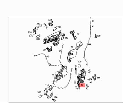 Passend für MERCEDES-BENZ ML W166 Türschloss vorne links A0997201301 Passend für MERCEDES-BENZ ML W166 Türschloss vorne links A0997201301 von gtvtrading