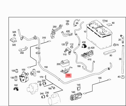 Passend für MERCEDES-BENZ R W251 Batterie-Backup-Halterung A2515410040 Passend für MERCEDES-BENZ R W251 Batterie-Backup-Halterung A2515410040 von gtvtrading