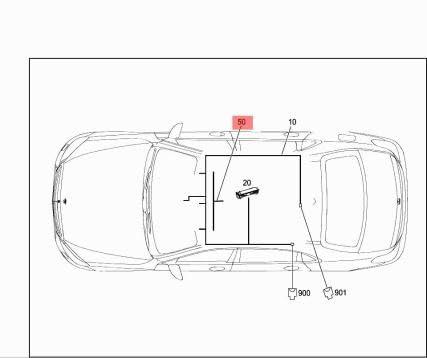 Passend für MERCEDES-BENZ S W222 Adapter Mikrofon Kabelbaum A2225401738 von gtvtrading