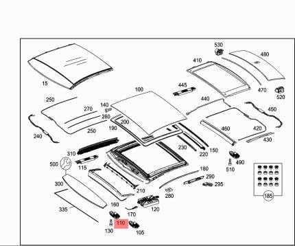Passend für MERCEDES-BENZ S W222 Schiebedachmotor-Steuergerät A2229007714 Passend für MERCEDES-BENZ S W222 Schiebedachmotor-Steuergerät A2229007714 von gtvtrading