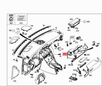 gtvtrading Passend für MERCEDES-BENZ C W205 Handschuhfachgehäuse Linkslenkung A2056802805 gtvtrading Passend für MERCEDES-BENZ C W205 Handschuhfachgehäuse Linkslenkung A2056802805 von gtvtrading
