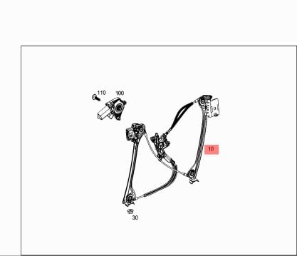 gtvtrading Passend für MERCEDES-BENZ SLK R172 Fensterheber vorne rechts A1727200446 gtvtrading Passend für MERCEDES-BENZ SLK R172 Fensterheber vorne rechts A1727200446 von gtvtrading