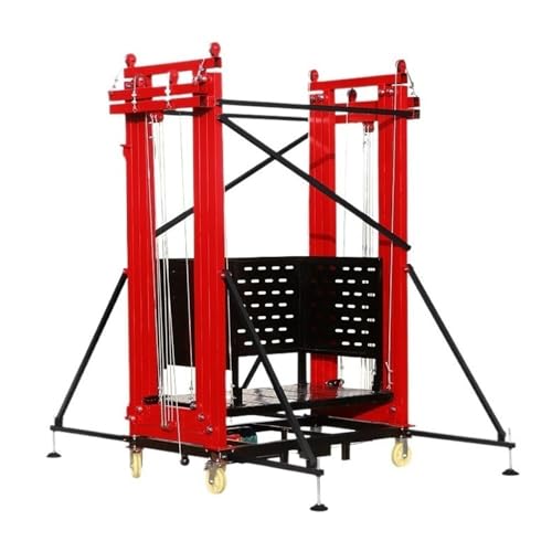 Gerüstplattform Elektrische mobile gerüste lastenaufzug hausbau dekoration klettern klapp Gerüstleiter(6M) von guiling-1986