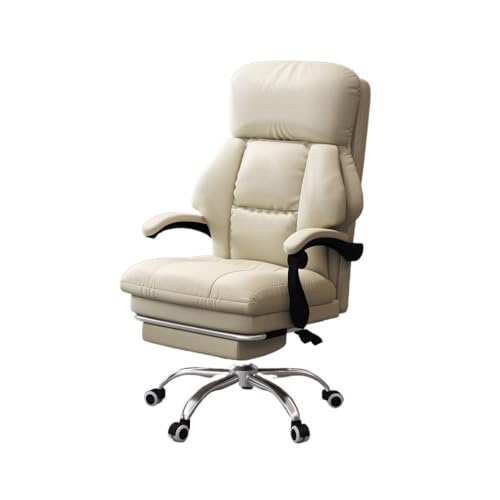 guiling-1986 Bürostuhl Chefsessel Ergonomischer, Verstellbarer Bürostuhl, Verstellbarer Gaming-Stuhl for den Heim- und Chefgebrauch mit langem Sitzkomfort Schreibtischstuhl von guiling-1986