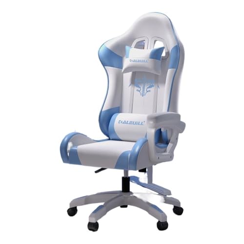 guiling-1986 Bürostuhl Chefsessel Gaming-Bürostuhl mit Liegefunktion, ergonomischer Computerstuhl for Zuhause, Studentenwohnheim, Chefsessel Schreibtischstuhl von guiling-1986