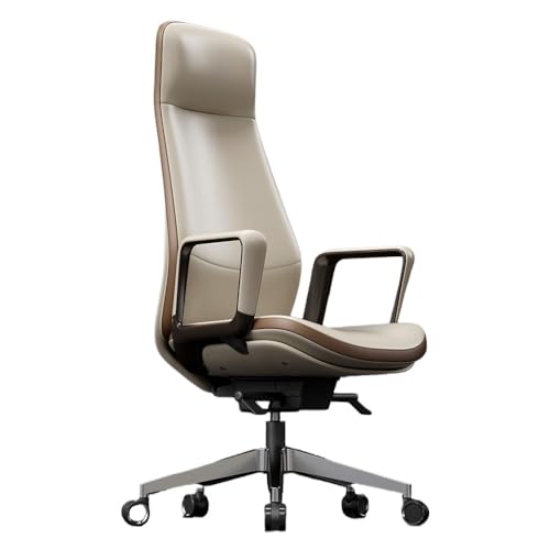 guiling-1986 Bürostuhl Chefsessel Luxuriöser Bürostuhl mit Liegefunktion, Premium-Chef-Schreibtischstuhl for Arbeits- und Geschäftskomfort Schreibtischstuhl von guiling-1986