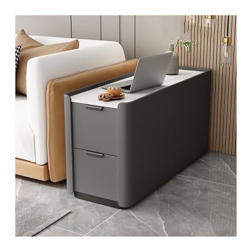 guiling-1986 Buffetschrank mit Stauraum Bodensofa Sideboard Light Luxury Premium Sense Massivholz Superschmaler Kleiner Ordner Seitenschrank Beistelltisch Schrank Lagerschrank(G) von guiling-1986