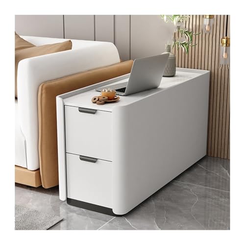 guiling-1986 Buffetschrank mit Stauraum Bodensofa Sideboard Light Luxury Premium Sense Massivholz Superschmaler Kleiner Ordner Seitenschrank Beistelltisch Schrank Lagerschrank(I) von guiling-1986