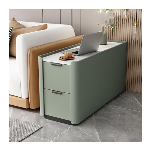 guiling-1986 Buffetschrank mit Stauraum Bodensofa Sideboard Light Luxury Premium Sense Massivholz Superschmaler Kleiner Ordner Seitenschrank Beistelltisch Schrank Lagerschrank(J) von guiling-1986