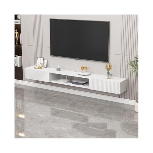 guiling-1986 Hängend TV Board An der Wand montierte Entertainment-Center-TV-Medienkonsole, schwebende Regale mit Tür, schwebender TV-Schrank Schwebende TV Konsole von guiling-1986