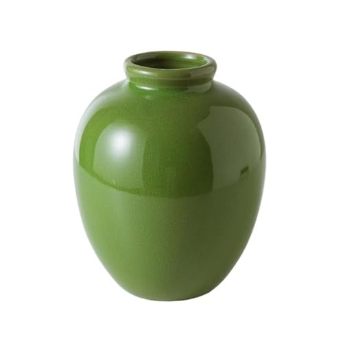 guiling-1986 Vasen Grüne Keramikvase, Vintage-Stil, hydroponisches Blumengefäß for Esstisch-Arrangement, Heimdekoration Deko vase guiling-1986 Vasen Grüne Keramikvase, Vintage-Stil, hydroponisches Blumengefäß for Esstisch-Arrangement, Heimdekoration Deko vase von guiling-1986