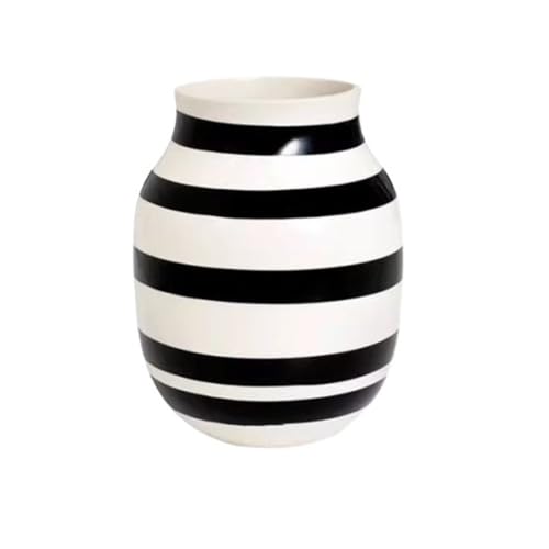 guiling-1986 Vasen Moderne minimalistische Linie Keramikvase Wohnzimmer Esszimmer Dekor Ornament frisches Blumengefäß Deko vase(Groß) von guiling-1986