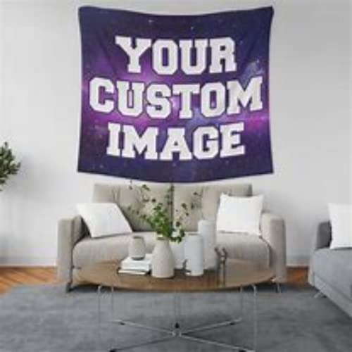 guk Bcustom Customized Wall Tapestry,Dekorativer Wandteppich für die Hochzeit,Banner selbst gestalten,benutzerdefiniertes Bild (40X28 in(100 * 70cm)) von guk