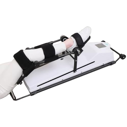 CPM-Maschine zur Beugung und Streckung des Kniegelenks, elektrischer Knie-Rehabilitationstrainer, einstellbare Größe, Bildschirmanzeige, 0-120° einstellbar, für Gelenksteifheit, nach Frakturen,S von guoyjmm