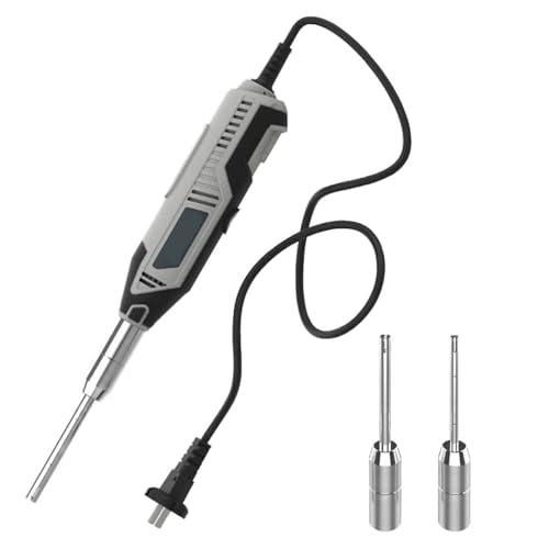 guoyjmm Labor Homogenisator, 0,5–250 ml Hochgeschwindigkeits-Dispergier Homogenisator, mit 6 mm, 8 mm, 10 mm Arbeitsköpfen, Handhomogenisator für das Labor für kosmetische Lotionen,Plugin von guoyjmm