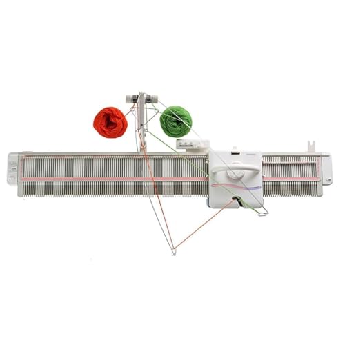 guoyjmm Strickmaschine, LK150, 6,5 mm, mittlere Stärke, 150 Stiche, tragbares Smart-Webset aus Kunststoff für den Haushalt mit Zubehör, Werkzeugset für das Nähen im Haushalt guoyjmm Strickmaschine, LK150, 6,5 mm, mittlere Stärke, 150 Stiche, tragbares Smart-Webset aus Kunststoff für den Haushalt mit Zubehör, Werkzeugset für das Nähen im Haushalt von guoyjmm