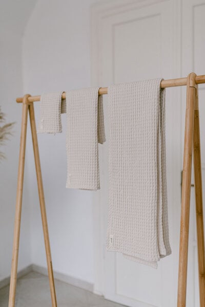 gust. Waffelhandtuch - Handtuch aus Leinen und Bio-Baumwolle – Hand towel - 50x70 cm von gust.