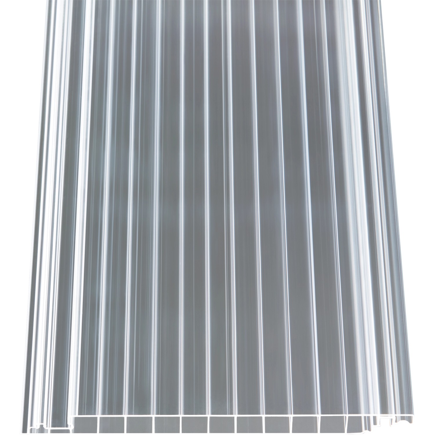 PC Hohlkammerpaneele Easy-click plus 16 mm Transparent 400 cm x 20 cm PC Hohlkammerpaneele Easy-click plus 16 mm Transparent 400 cm x 20 cm von guttagliss