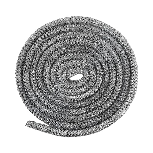 Dichtschnur, Dichtungsband für Kaminofen, 10mm x 2,5m, Dichtungslinie für Kamintüren von gvivej