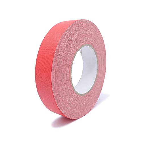 gws Gewebeklebeband, premium Panzertape in Profi-Qualität mit Natur-Kautschukkleber, Wasserdicht, Breite: 30mm Länge: 50m, Farbe: Rot von gws