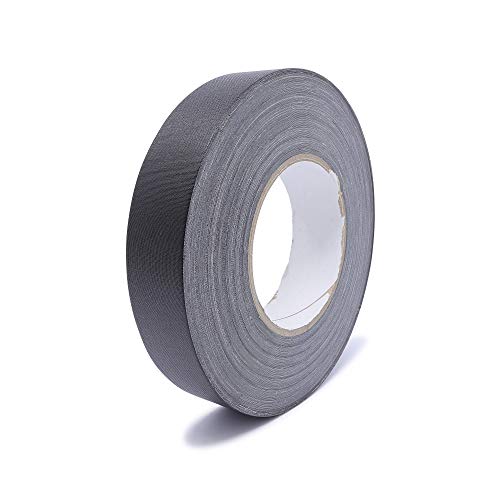 gws Gewebeklebeband, premium Panzertape in Profi-Qualität mit Natur-Kautschukkleber, Wasserdicht, Breite: 30mm Länge: 50m, Farbe: Schwarz von gws