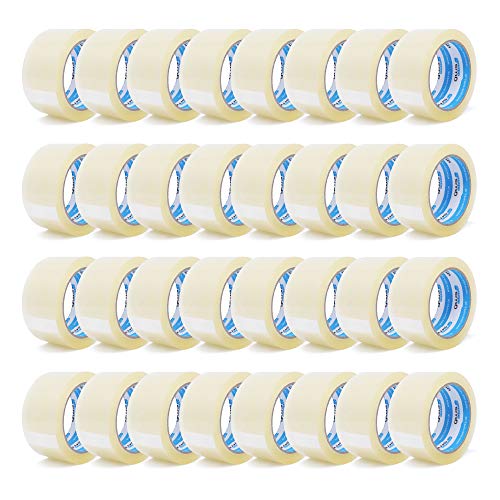 gws Paketklebeband 288 Rollen farblos Geräuscharmes Universalklebeband zum Verpacken von Paketen - Hohe Klebekraft - Profi-Qualität 66 m Länge 50 mm Breite von gws