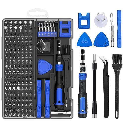 Feinmechaniker Werkzeug Schraubendreher Set,160 in 1 Handy Reparatur Werkzeug Schlagschraubendreher, Feinwerkzeug precision Screwdriver Set, für Computer Reparatur Werkzeug Set von gxwcyi