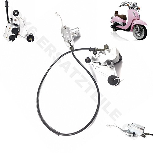 BREMSANLAGE BREMSE vorn komplett für BENZHOU YIYING YY50QT-21 - FIRENZE 50 - ZNEN RETRO CRUISER ZN50QT-E EASY CRUISER BURNOUT NOVA ALPHA MOTORS und baugleiche ROLLER 50-125ccm GY6 BREMSANLAGE BREMSE vorn komplett für BENZHOU YIYING YY50QT-21 - FIRENZE 50 - ZNEN RETRO CRUISER ZN50QT-E EASY CRUISER BURNOUT NOVA ALPHA MOTORS und baugleiche ROLLER 50-125ccm GY6 von gy6-ersatzteile_de