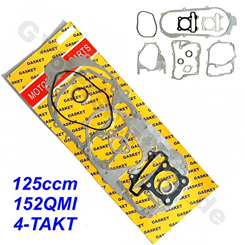 MOTOR DICHTSATZ KOMPLETT 125cc 4-TAKT 152QMI Motoren für FOSTI HISUN REX JINAN QINGQI SPEEDY QM125T ZNEN BAOTIAN BENZHOU YIYING KREIDLER JONWAY CHINA ROLLER GY6 125ccm 4-TAKT MOTOR DICHTSATZ KOMPLETT 125cc 4-TAKT 152QMI Motoren für FOSTI HISUN REX JINAN QINGQI SPEEDY QM125T ZNEN BAOTIAN BENZHOU YIYING KREIDLER JONWAY CHINA ROLLER GY6 125ccm 4-TAKT von gy6-ersatzteile_de