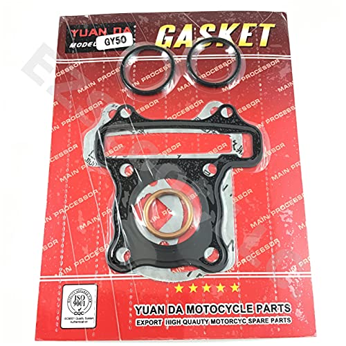 MOTOR ZYLINDER DICHTSATZ ZYLINDERKOPF - ZYLINDERFUSS 50cc Ø 39mm für 139QMA-139QMB Motoren 4-TAKT CHINA ROLLER kompatibel mit AGM ZNEN KREIDLER REX BENZHOU YIYING BAOTIAN HYOSUNG JINLUN FOSTI MOTOR ZYLINDER DICHTSATZ ZYLINDERKOPF - ZYLINDERFUSS 50cc Ø 39mm für 139QMA-139QMB Motoren 4-TAKT CHINA ROLLER kompatibel mit AGM ZNEN KREIDLER REX BENZHOU YIYING BAOTIAN HYOSUNG JINLUN FOSTI von gy6-ersatzteile_de