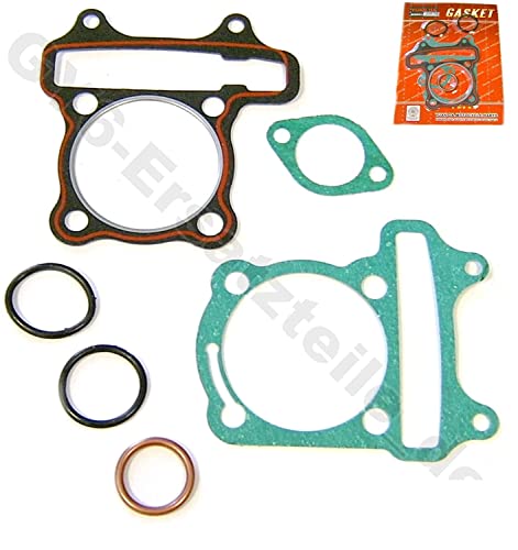 MOTOR ZYLINDER DICHTSATZ ZYLINDERKOPF ZYLINDERFUSS 150cc Ø 58mm 4-TAKT 152QMI/157QMJ Motoren 4-TAKT CHINA ROLLER GY6 125-150ccm für ZNEN KREIDLER REX BENZHOU YIYING BAOTIAN HYOSUNG JINLUN u.a. MOTOR ZYLINDER DICHTSATZ ZYLINDERKOPF ZYLINDERFUSS 150cc Ø 58mm 4-TAKT 152QMI/157QMJ Motoren 4-TAKT CHINA ROLLER GY6 125-150ccm für ZNEN KREIDLER REX BENZHOU YIYING BAOTIAN HYOSUNG JINLUN u.a. von gy6-ersatzteile_de