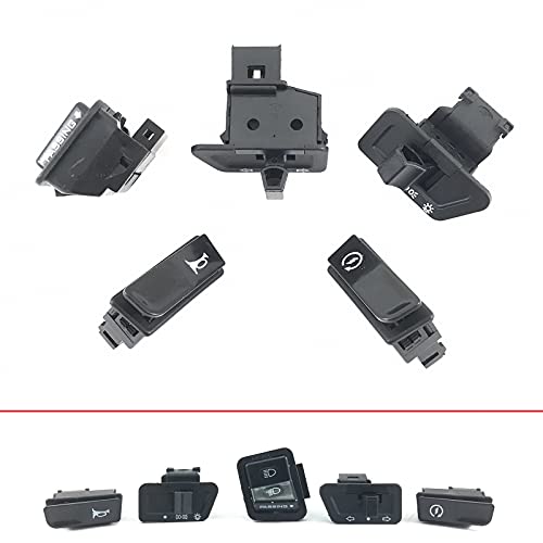SCHALTER SET 5-teilig * LICHTSCHALTER - HUPE - ABBLEND-FERNLICHT - E-START - BLINKER SCHALTER für BENZHOU YIYING REX BAOTIAN CHINA ROLLER GY6 SCHALTER SET 5-teilig * LICHTSCHALTER - HUPE - ABBLEND-FERNLICHT - E-START - BLINKER SCHALTER für BENZHOU YIYING REX BAOTIAN CHINA ROLLER GY6 von gy6-ersatzteile_de