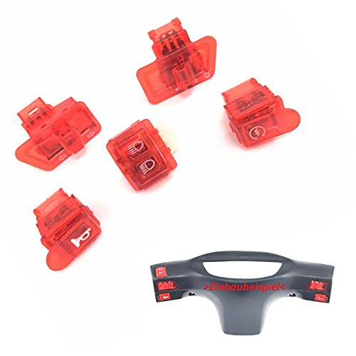 SCHALTER SET in ROT für BAOTIAN BT49QT BENZHOU YIYING YY50QT REX RS 460 AGM GMX QINGQI QM50QT FLEX TECH JONWAY SCHALTER SET in ROT für BAOTIAN BT49QT BENZHOU YIYING YY50QT REX RS 460 AGM GMX QINGQI QM50QT FLEX TECH JONWAY von gy6-ersatzteile_de