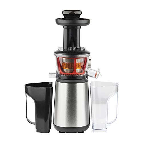 H.Koenig Vertikale Saftpresse GSX12 Edelstahl Schwarz, Obst- und Gemüsesaft, BPA-frei, 82 mm großer Mund, sanfter Druck, 1 Liter, 400 W H.Koenig Vertikale Saftpresse GSX12 Edelstahl Schwarz, Obst- und Gemüsesaft, BPA-frei, 82 mm großer Mund, sanfter Druck, 1 Liter, 400 W von H.Koenig