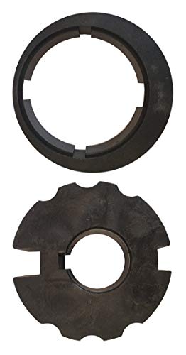 Adapter-Set, 85 mm Rundwelle, für Motoren mit Ø 59 mm (1 Set) von heicko
