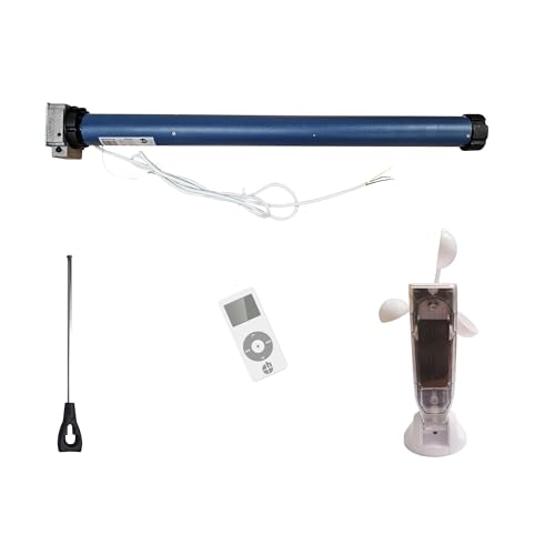 heicko Markisenmotor-Set mit Notkurbelfunktion, 120 Nm, bis 64 m2, inkl. Handfunksender und Wind-/Sonnensensor (1 ST) von heicko
