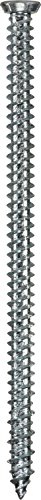 Fensterrahmenschraube/Montageschraube mit Senkkopf, verzinkt blau, TX30-Antrieb 7.5x212 mm (100 ST) von heicko