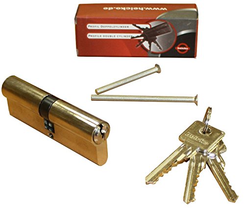 heicko Profilzylinder, 6-Stift-System, 3 Schlüssel, Not- und Gefahrenfunktion 35x55 mm (1 ST) von h