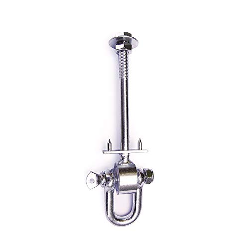 h2i Schaukelhaken | Stahl verzinkt | M12 x 140 mm | 2 Stück | Stabiler korrosionsbeständiger Sicherheits-Haken mit Sicherungsmutter | für Seile Schaukel Strickleiter Hängematten h2i Schaukelhaken | Stahl verzinkt | M12 x 140 mm | 2 Stück | Stabiler korrosionsbeständiger Sicherheits-Haken mit Sicherungsmutter | für Seile Schaukel Strickleiter Hängematten von h2i