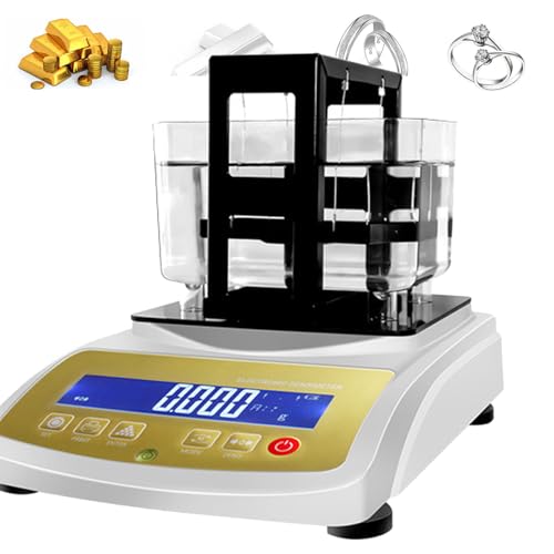 Digital Electronic Gold Purity Tester, Gold Density Meter, Precious Metal Authenticity Tester for Jewelry Industry Bank Pawn Industry Gold Precious Metal Research Lab Weighing Precision 0.01g,120K von hKjPlvf