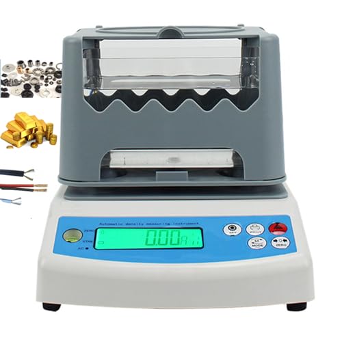 Digital Electronic Gold Purity Tester Meter with Max Weight 300g/600g, Electronic Density Meter for Jewelry Industry Bank Pawn Industry Gold Precious Metal Research Lab Weighing Precision 0.01g,600g von hKjPlvf