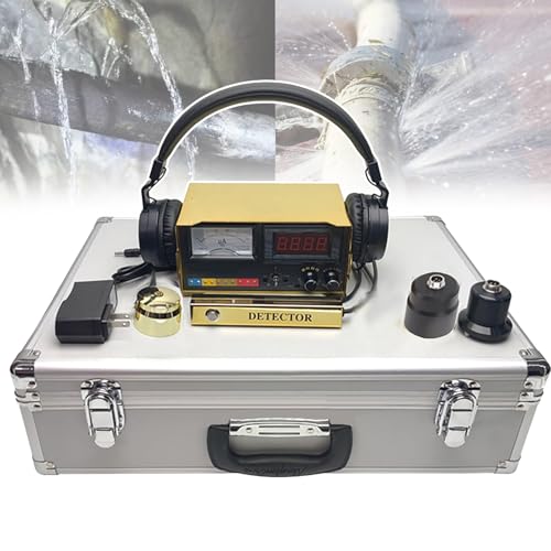 Professional Underground Water Leak Detector - Geophone Sensor for Water Leakage, Accurate and Reliable Water Leak Sensor for Underfloor Heating Household Water Pipes - Detection Depth 3 Meters von hKjPlvf