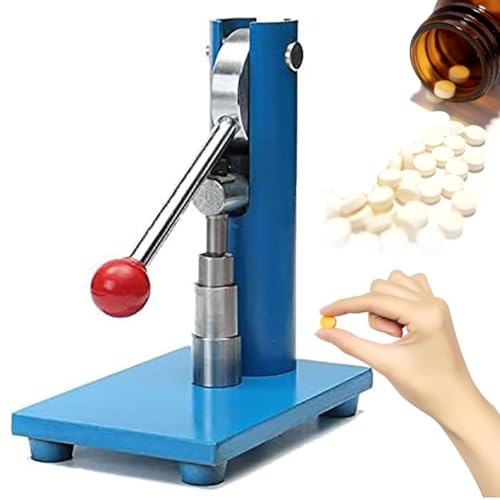 hKjPlvf 3-12mm Manual Tablet Press Machine, Lever-Type Tablet Press, Stainless Steel Mold, DIY Making Tableting Tool, Household Small Manual Tablet Press Laboratory Powder Tablet Press,3mm hKjPlvf 3-12mm Manual Tablet Press Machine, Lever-Type Tablet Press, Stainless Steel Mold, DIY Making Tableting Tool, Household Small Manual Tablet Press Laboratory Powder Tablet Press,3mm von hKjPlvf