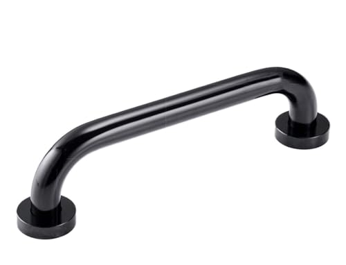 Haltegriffe für Duschen, Wandhalterung Space Aluminium Handlauf, Vier Farben Hilfsmittel for und ältere Menschen(Black,50cm) von hOnYbmq