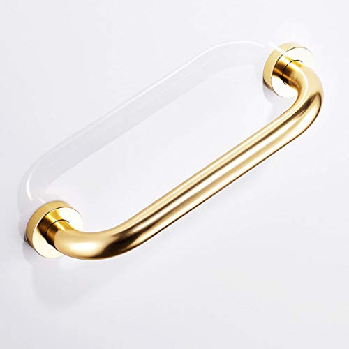 Haltegriffe für Duschen, Wandhalterung Space Aluminium Handlauf, Vier Farben Hilfsmittel for und ältere Menschen(Gold,40cm) von hOnYbmq