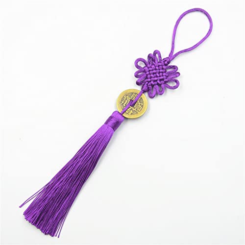 Quaste Ornamente Chinese Knots Copper Coin Tassels DIY Jewelry Curtain Garments Decor Accessories von hOnYbmq