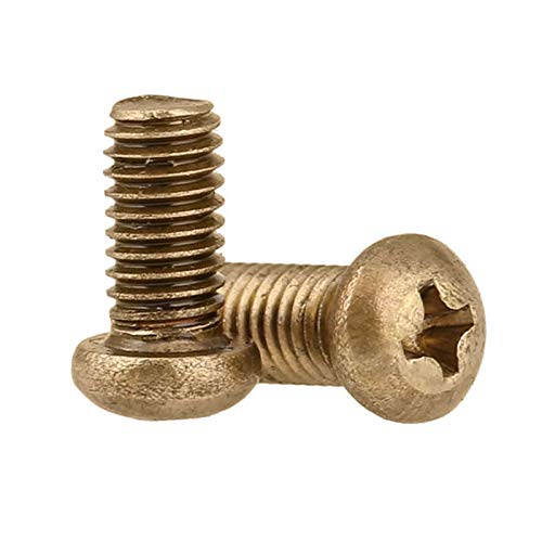 Selbstschneidende Schrauben 25Pcs M2-M4 Copper Round Head Cross Machine Tooth Screw Head Screw Machine Screws Selbstschneidende Schrauben 25Pcs M2-M4 Copper Round Head Cross Machine Tooth Screw Head Screw Machine Screws von hOnYbmq